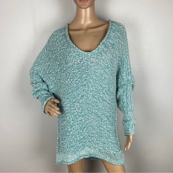 NEW FREE PEOPLE V-NECK PULLOVER SWEATER - Picture 2 of 9